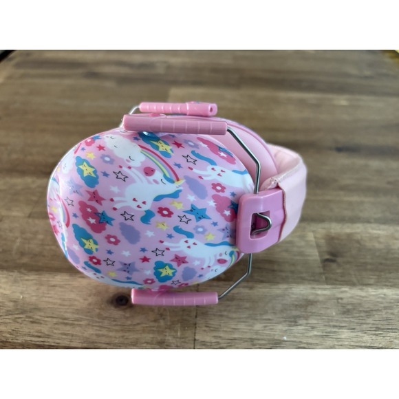 The Unbranded Brand Other - Girls Noise Cancelling Ear Muffs Unicorn Rainbows Adjustable